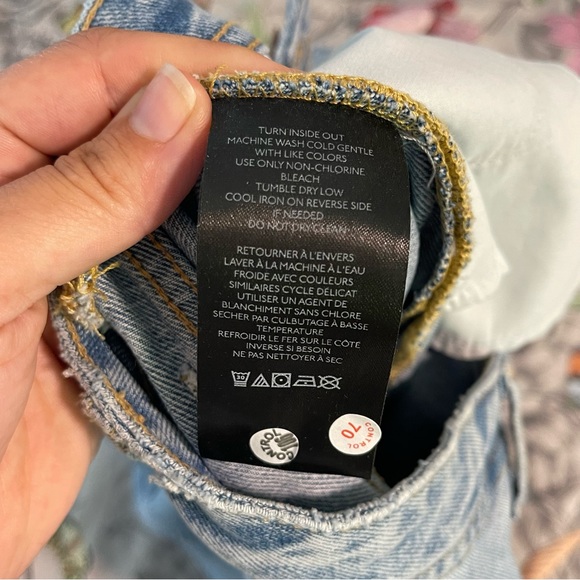 Anthropologie Pilcro jean skirt size 6 nwot - Picture 8 of 9